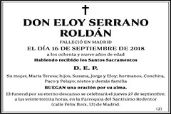 Eloy Serrano Roldán